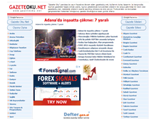 Tablet Screenshot of gazeteoku.net